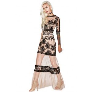 For Love and Lemons Desert Nights Maxi Dress